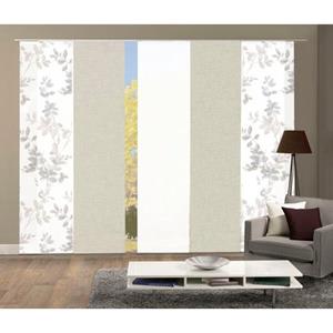 HOME WOHNIDEEN Schiebegardine "5er SET", (5 St.), Schiebevorhang Digidruck 5er Set AYLA