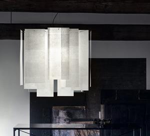 Pallucco  Alexandra 1 Hanglamp Metaal Grijs / Wit