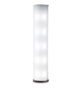 FontanaArte  Pirellone Big Nikkel / Wit Vloerlamp