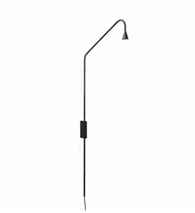 Trizo21  Austere Push Plug EU Messing Wandlamp