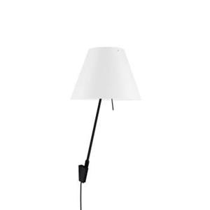 Luceplan  Costanzina wandlamp zwart