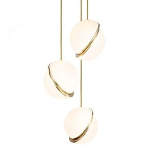 Lee Broom  Mini Crescent kroonluchter Hanglamp messing