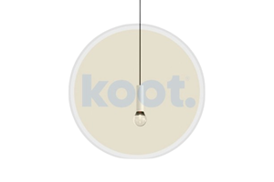 Kreon  Oran craft sphere bulb in-nuit Hanglamp