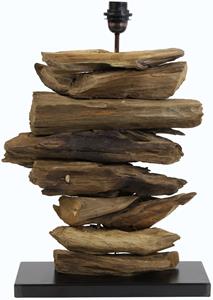 Light & Living - Lampvoet FURY - 46x17x60cm - Bruin