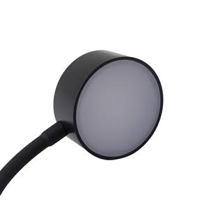 LINDBY klemlamp Maori, zwart, CCT, dimbaar
