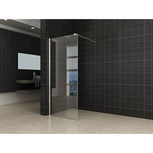 Aqua Splash Inloopdouche Met Muurprofiel 80X200 cm En 10 mm Nano Anti Kalk Glas 