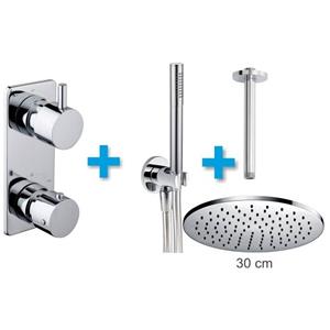 Aqua Splash Inbouw Regendouche Amon Round Set Type 3 