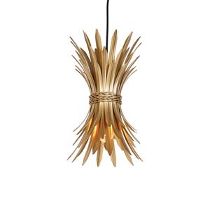 qazqa Art-Deco-Hängelampe Gold - Wesley - Gold