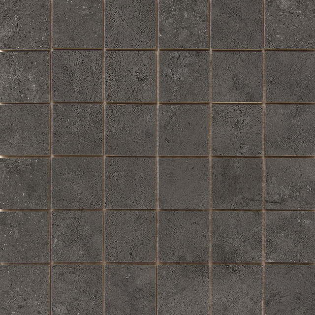 Cifre Ceramica Nexus wand- en vloertegel - 30x30cm - Betonlook - Antracite mozaiek mat (antraciet) SW07310911-1
