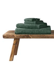 Schiesser Flanel Skyline Colour 16x22 donkergroen -  Home 