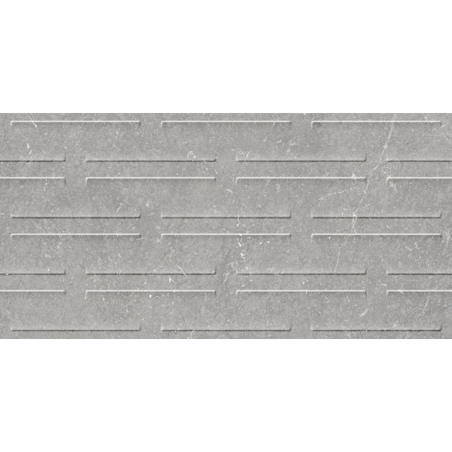 Cifre Ceramica Munich wandtegel - 30x60cm - gerectificeerd - Natuursteen look - Pearl mat (grijs) SW07314227-9
