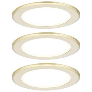 Paulmann LED-Schrankleuchte LED 2.5W Warmweiß Gold (matt)