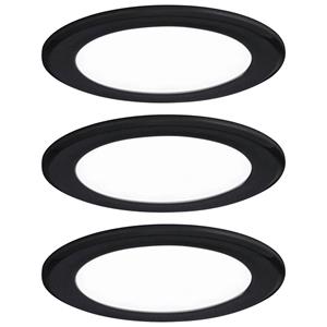 Paulmann LED-Schrankleuchte LED 2.5W Neutralweiß Schwarz (matt)