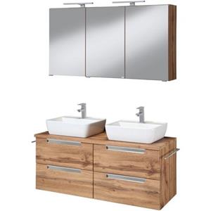 welltime Badmeubelset Malibu Breedte 120 cm, met soft-closetechniek (set, 2 stuks)