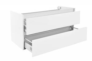 Aqua Splash Onderkast Luna 100X47 Wit 