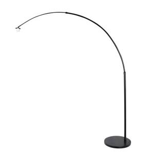 Steinhauer Vloerlamp Sparkled Light 7268zw Zwart