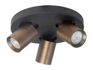 Highlight Opbouwspot Oliver 3-lichts oud goud S7157.32