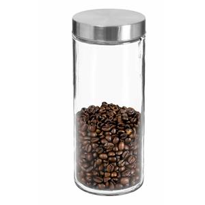 Glas glas deckel edelstahl nixo 2l - transparent - 5five