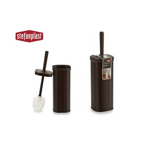 Stefanplast Toiletborstel/wc-borstel Elegance luxe serie choco cm -