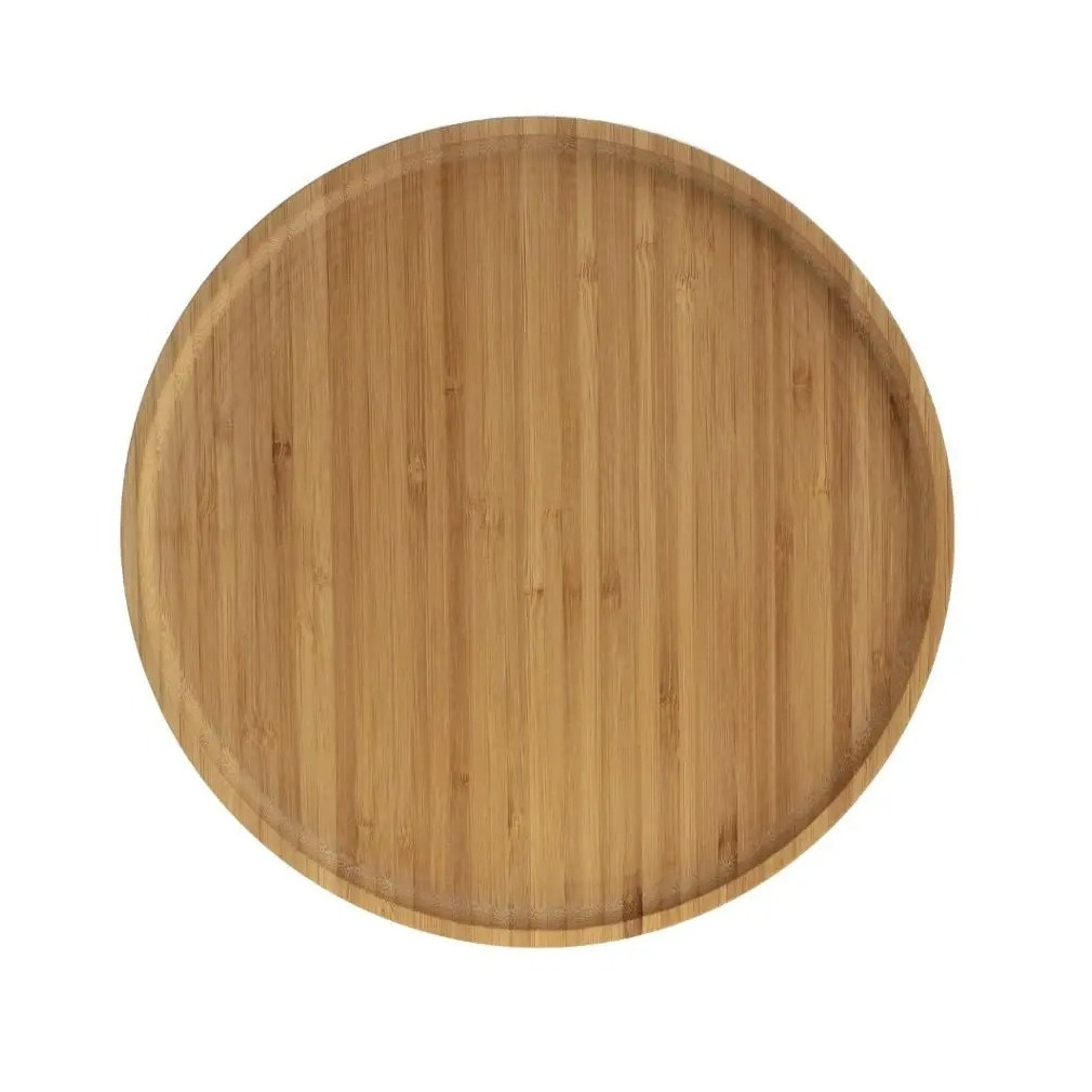 Secret de Gourmet Serveerplank - Bamboe - D19,5 cm -