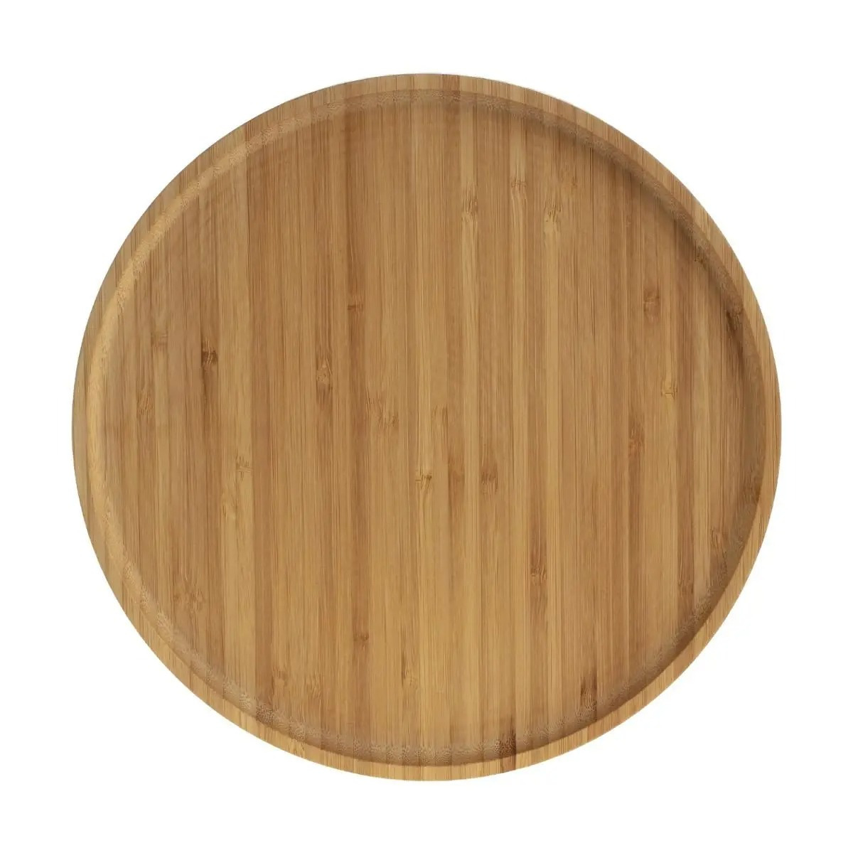 Secret de Gourmet Serveerplank - Bamboe - D26,5 cm -