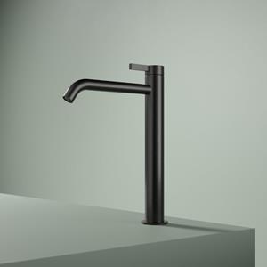 Hotbath Ace Wastafelmengkraan - hoog - opbouw - zonder waste - Mat Zwart PVD AC003HMBP