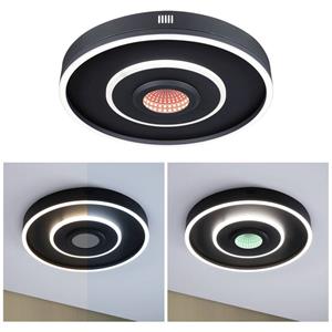 Paulmann 71039 Spaceglow LED-Deckenleuchte LED 22W Schwarz (matt)