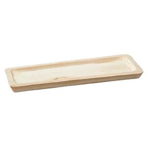 Cepewa Rechthoekig kaarsenbord/kaarsenplateau hout 50 x 3 x 17 cm -