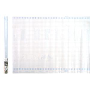 Plakfolie/raamfolie op rol - transparant mat - 45 cm x 2 meter - zelfklevend -
