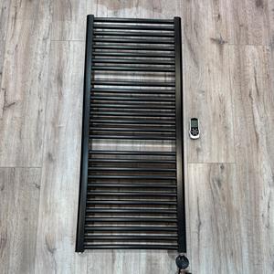 HD Heating Elek. Radiator  Basic Budget AB 500 x 1200 mm 600 Watt Mat Zwart 