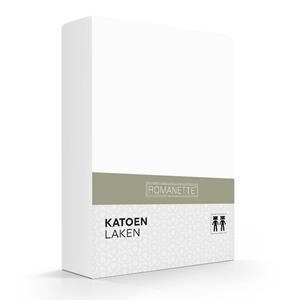 Zavelo Laken Basics Wit (Katoen)-1-persoons (150x250 cm)