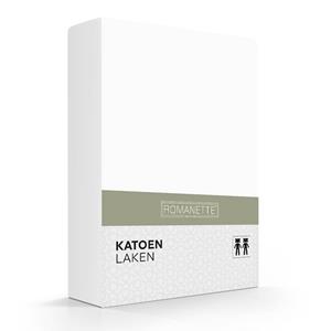 Zavelo Laken Basics Wit (Katoen)- 2-persoons (200x250 cm)