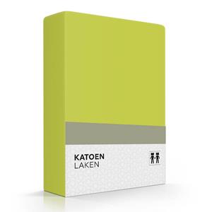 Zavelo Laken Basics Limoen (Katoen)-1-persoons (150x250 cm)
