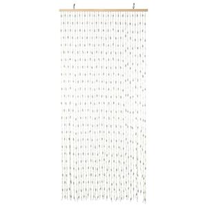 Deurgordijn 90x200 cm bamboe meerkleurig