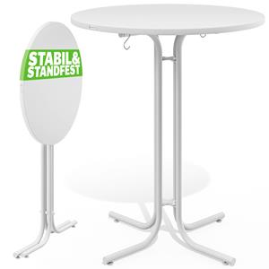 Casaria Statafel Wit 110x80cm opklapbaar