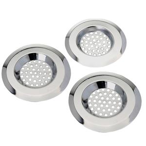 Gootsteenfilters - 3x stuks - metaal -