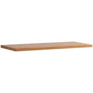 Vega Massief houten tafelblad Torres rechthoekig; 100x40x3 cm (LxBxH); antiek eiken; rechthoekig