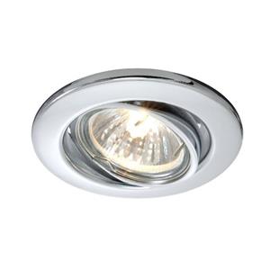 dekolight Deko Light Einauring 89 GU10 110033 Deckeneinbauring LED, Halogen GU10 35W Silber