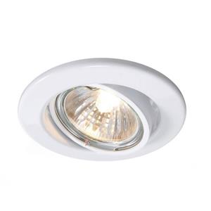 dekolight Deko Light Einauring 89 GU10 110032 Deckeneinbauring LED, Halogen GU10 35W Verkehrsweiß (RAL 9016)