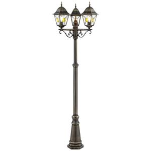 Brilliant 90985A86 Janel Staande buitenlamp E27 Zwart