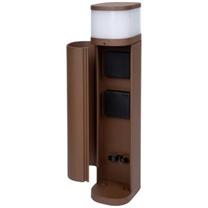 BOLD 10639 Volo Staande tuinlamp G9 28 W Roest