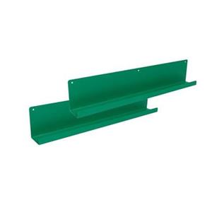 MaximaVida wandplank Wally emerald groen 80 x 9 x 15 cm - 2 stuks