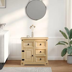 vidaXL Dressoir Corona 87x40x76 cm massief grenenhout