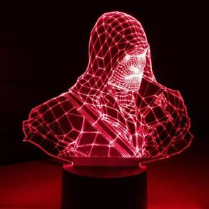 Ontwerp-zelf 3D LED LAMP - ASSASSIN'S CREED