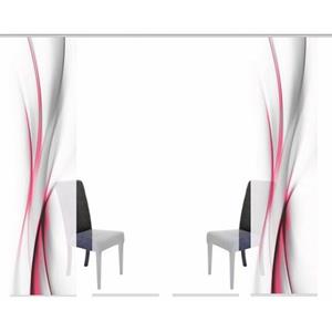 HOME WOHNIDEEN Paneelgordijn UFA HxB: 245x60, inclusief bevestigingsmateriaal (4 stuks)