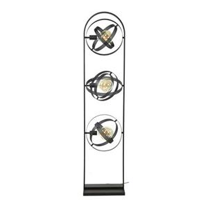 Hoyz Collection  Vloerlamp 3l Cosmos Mesh - Artic Zwart