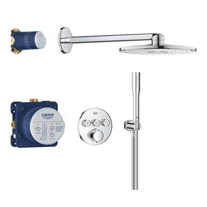 Grohe QuickFix Precision SmartControl inbouw douchesysteem met Vitalio SmartActive 310 hoofddouche chroom 34874000