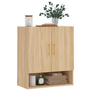 vidaXL Wandkast 60x31x70 cm bewerkt hout sonoma eikenkleurig