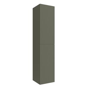 Muebles Raya kolomkast ribbelfront 160cm legergroen