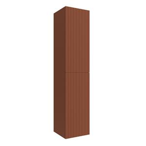 Muebles Raya kolomkast ribbelfront 160cm terracotta